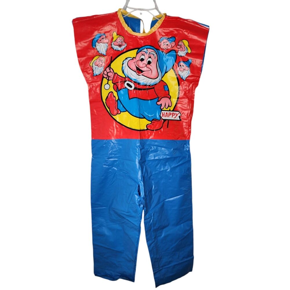 Vintage Ben Cooper Walt Disney 1974 Seven Dwarfs Happy Halloween Costume